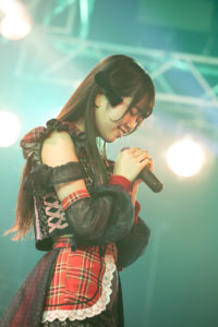 ワンマンの成功を祈っている（に違いない）花咲みゆさん（COMIQ ON!）