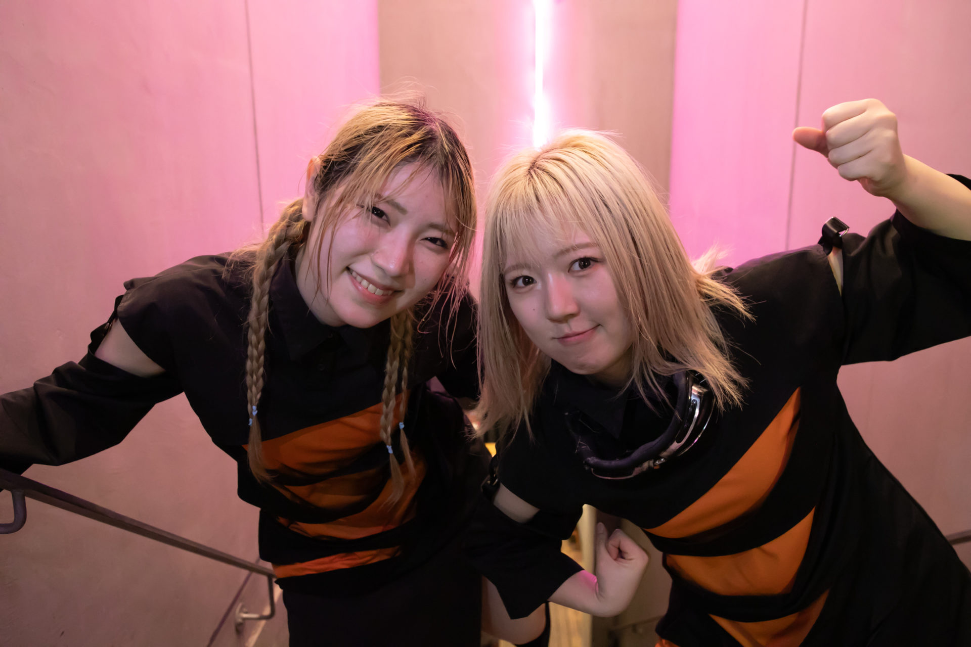 祝！1stアルバム「Finger Runs」のリリース！なダブルMの二人（Finger Runs）